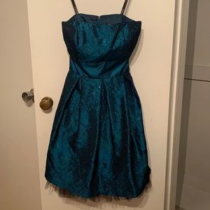 Turquoise Party Dress